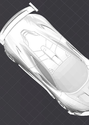 3d baskı McLaren Model araba Diecast Diorama - Görsel 5