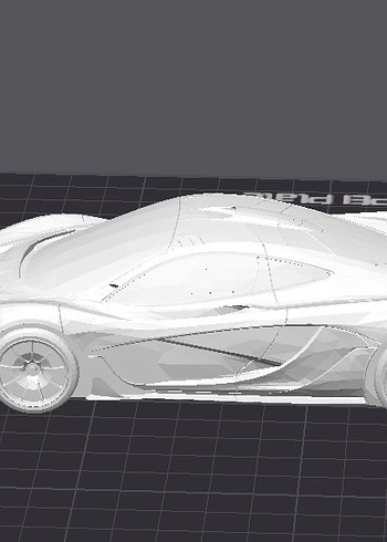 3d baskı McLaren Model araba Diecast Diorama - Görsel 4