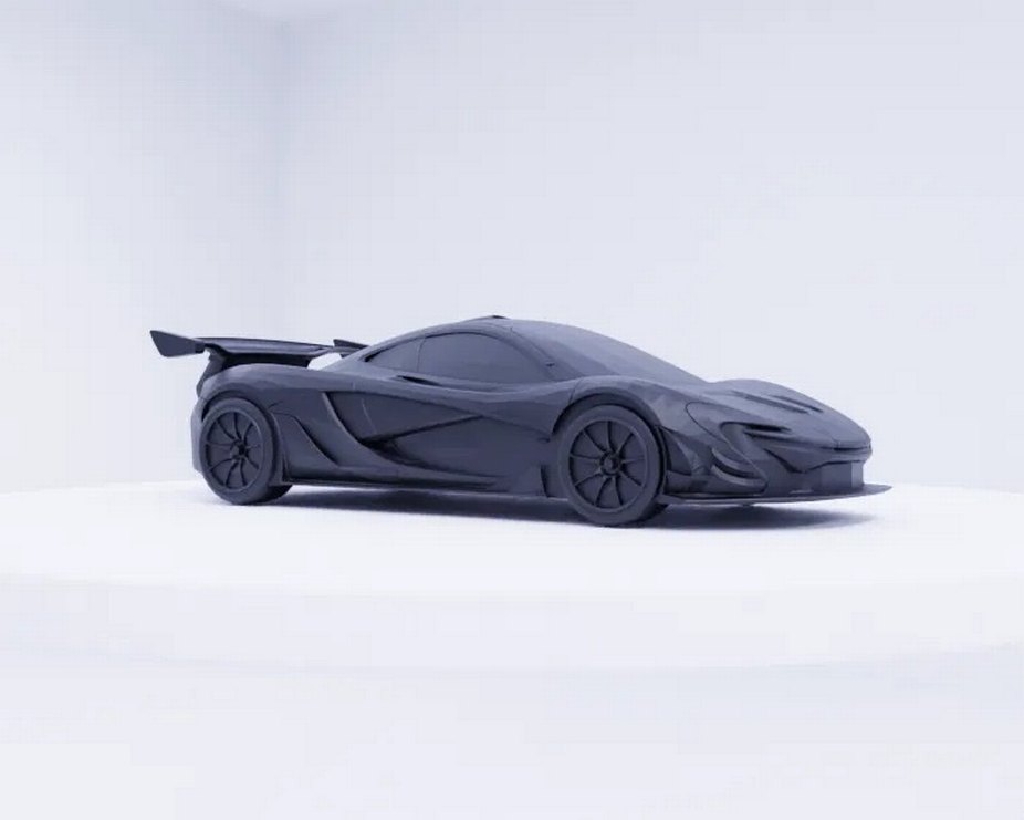3d baskı McLaren Model araba Diecast Diorama - Görsel 2