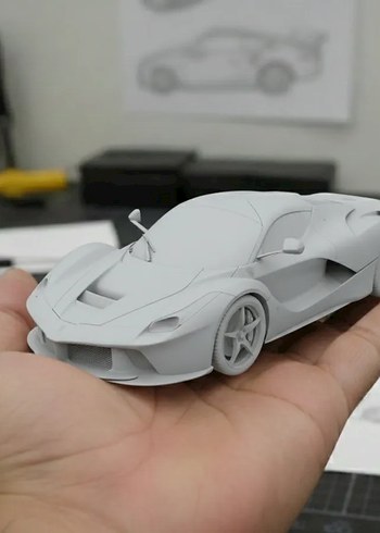 3d Baskı Ferrari Model araba Diecast Diorama