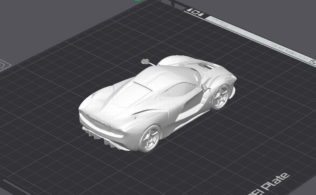 3d Baskı Ferrari Model araba Diecast Diorama - Görsel 2