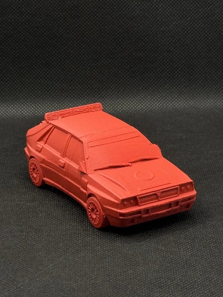 3d Lancia Delta HF integrale model araba Diecast Diorama - Görsel 5