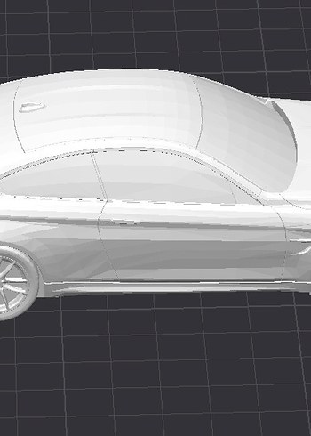 3d baskı BMW M4 Model araba Diecast Diorama - Görsel 4