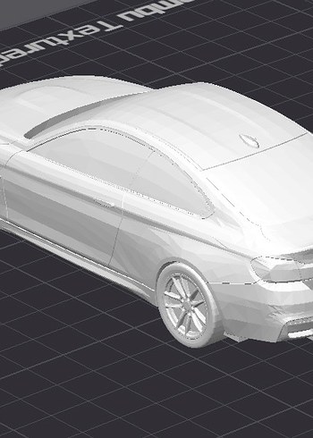 3d baskı BMW M4 Model araba Diecast Diorama - Görsel 6