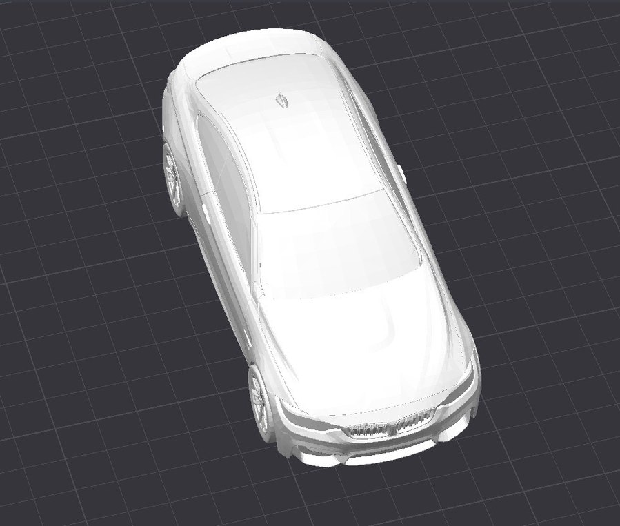 3d baskı BMW M4 Model araba Diecast Diorama - Görsel 3