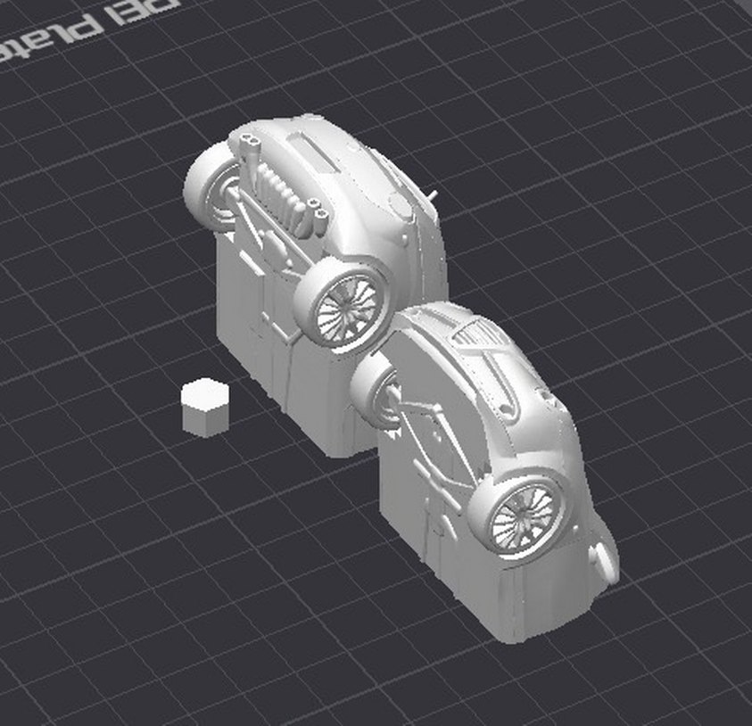 3d Baskı Alfa Romeo Mito model araba Diecast Diorama - Görsel 5