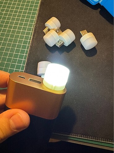 Mini USB led lamba ışık 1 adet