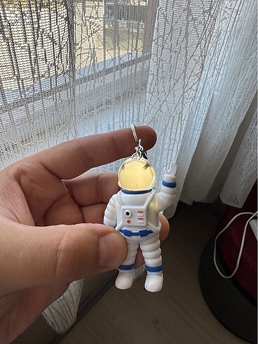 Işıklı ve Sesli Astronot Anahtarlık Hediyelik