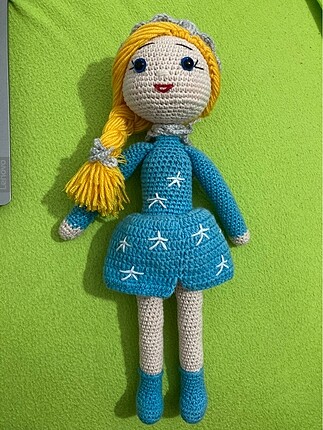 amigurumi elsa bebek
