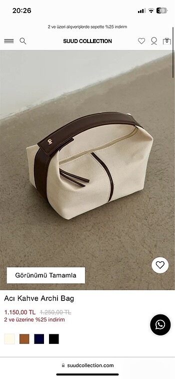 Suud collection çanta