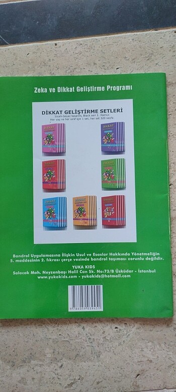  Dikkat geliştirme kitabı 