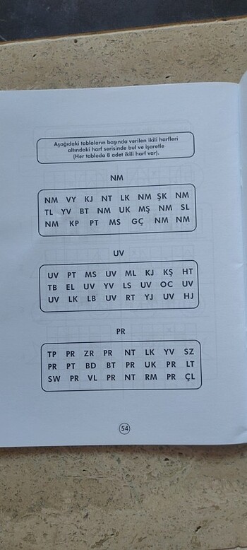  Beden Dikkat geliştirme kitabı 