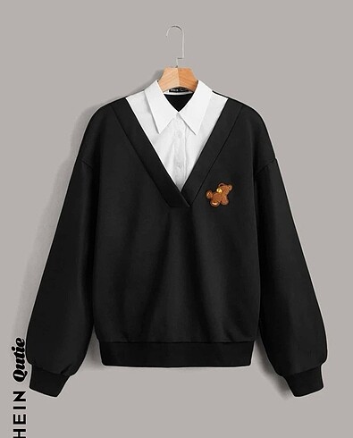 s Beden Kore Ayıcıklı Sweat