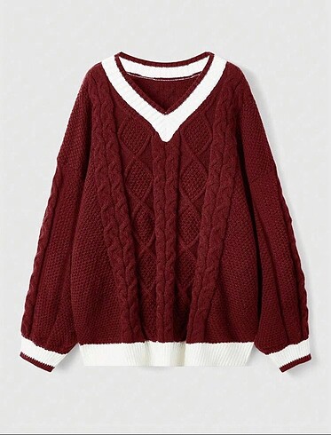 Bordo Kore Estetik Kazak Pinterest