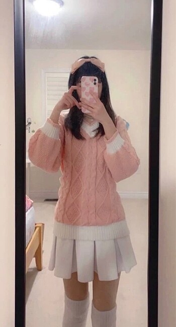 Diğer Coquette Lolita Kore Estetik Kazak Pinterest