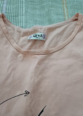 Pembe Hamile Tişörtü, Kısa Kollu, Rahat Kesim - Görsel 2