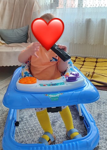 Mavi Bebek Yürüteci / Yürüteç - Görsel 3