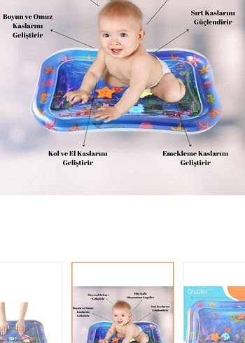 MooieBaby Bebek Su Oyun Matı - Görsel 3