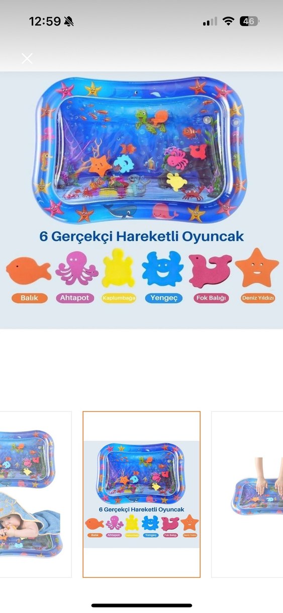 MooieBaby Bebek Su Oyun Matı - Görsel 2