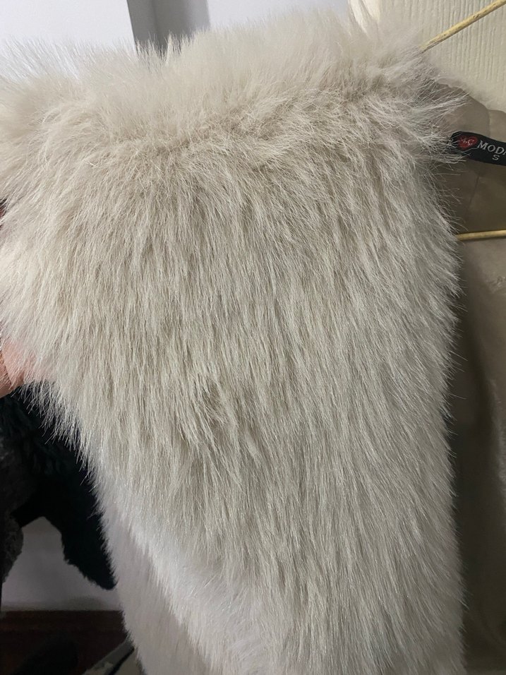 Suni Kürk Ceket - Görsel 2