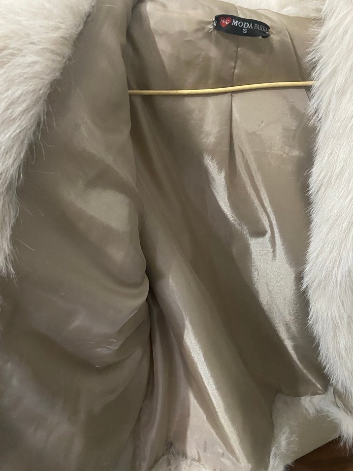 Suni Kürk Ceket - Görsel 3