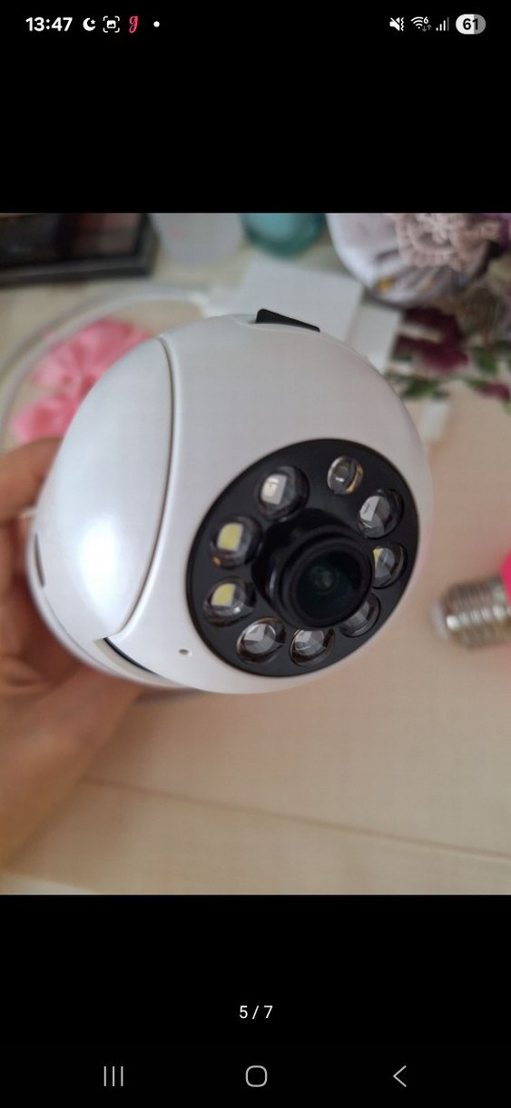 Ampul wifi kamera - Görsel 2