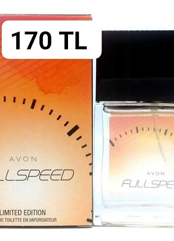 Avon full speed erkek parfümü 