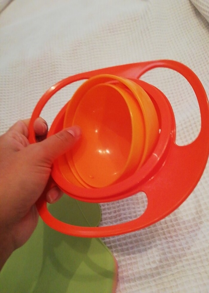 Silikon mama önlüğü ve dökülmez tabak - Görsel 4