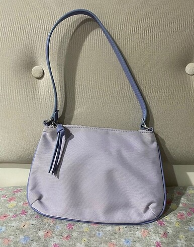 stradivarius lila çanta