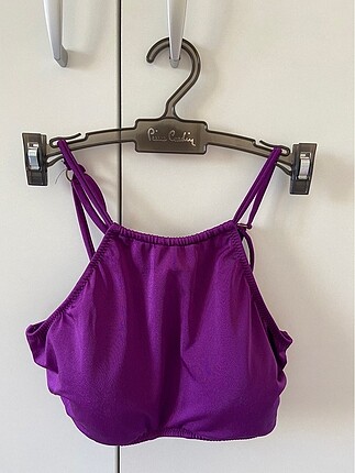 Mor bikini üstü
