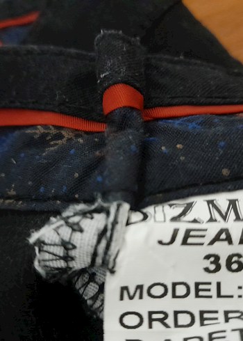 Diğer Siyah Regular Fit Kemerli Erkek Pantolon