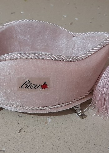 Pembe Kadife Bebek Sepeti gondol - Görsel 2