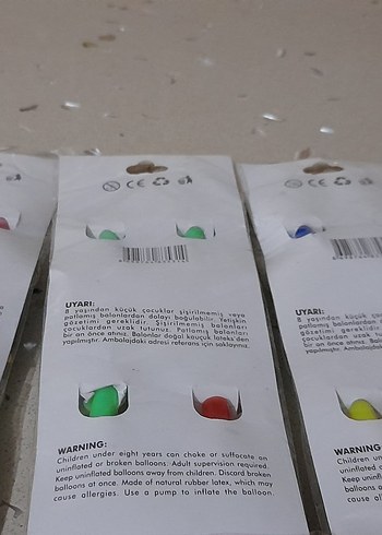 Renkli Parti Patlayıcıları 4'lü Set  balonlu  kaynana dili - Görsel 3