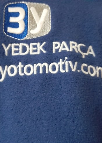 Erkek Mavi Fermuarlı Street Wear Sweatshirt - Görsel 4