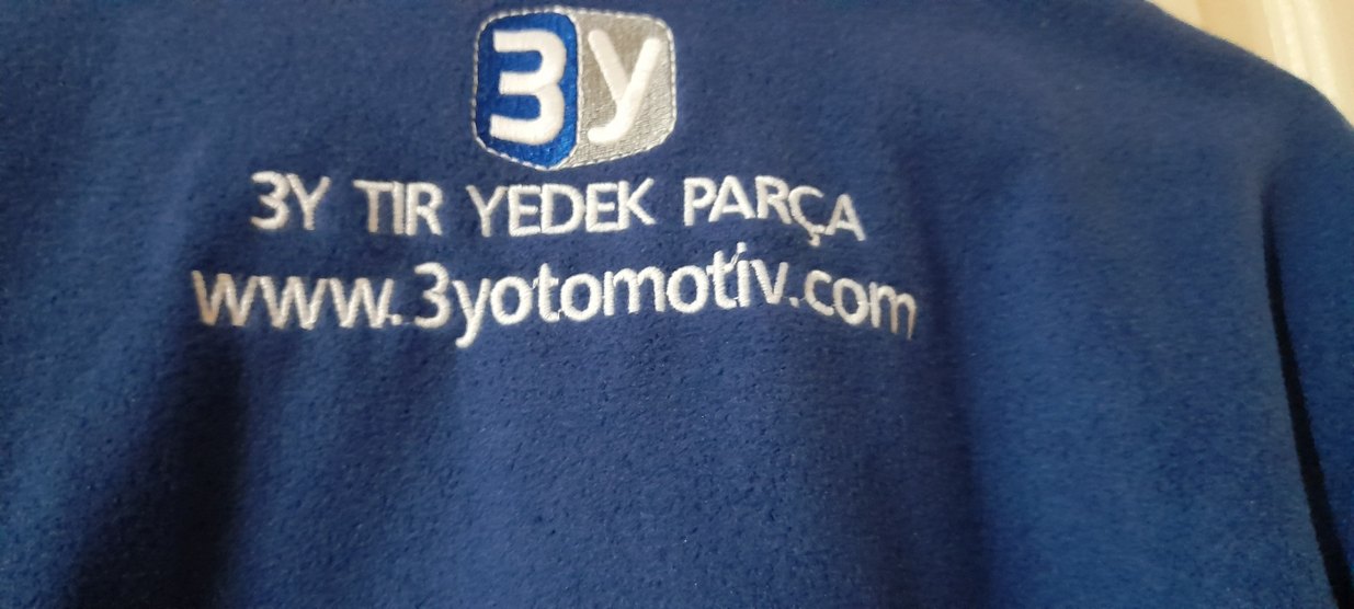 Erkek Mavi Fermuarlı Street Wear Sweatshirt - Görsel 4