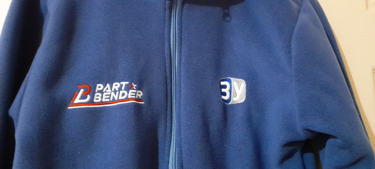 Erkek Mavi Fermuarlı Street Wear Sweatshirt - Görsel 5