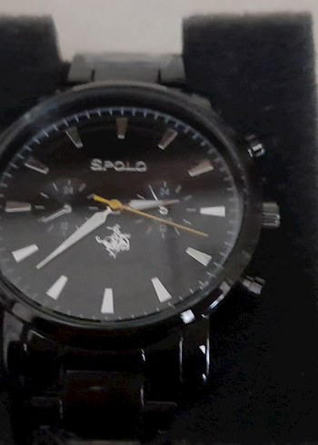 Siyah SPO Erkek Biker Kol Saati S polo kol saati - Görsel 2