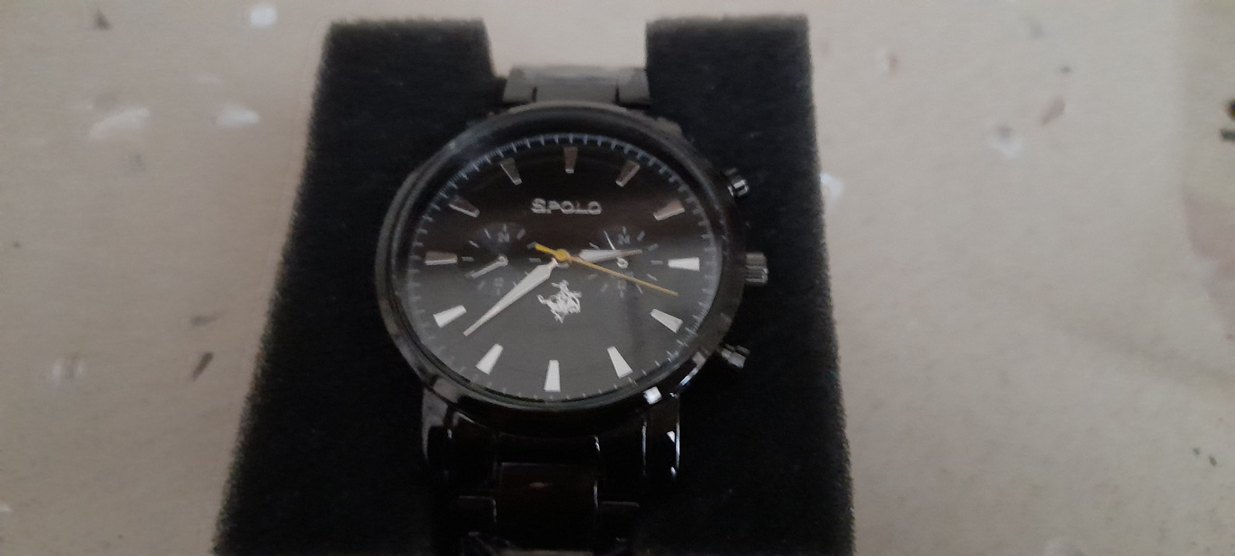 Siyah SPO Erkek Biker Kol Saati S polo kol saati - Görsel 2