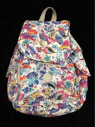Kipling çiçek desenli Sırt Çantası