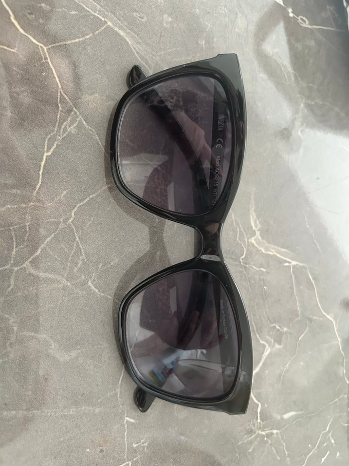 Inesta+ A09215 Siyah Minimalist Kadın Güneş Gözlüğü - Görsel 2