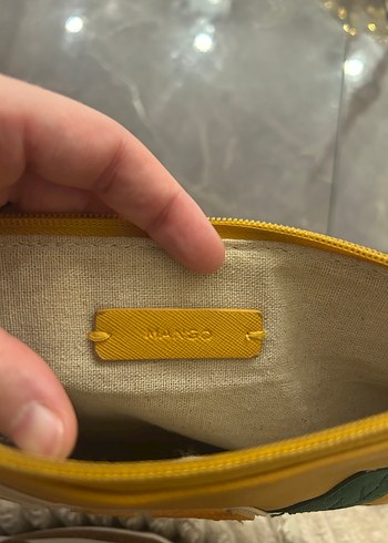 Sarı mango kadın çanta - Görsel 3