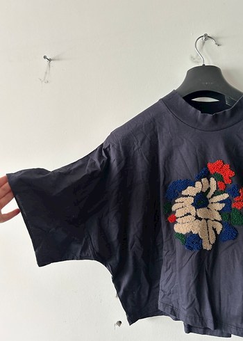 Lacivert tişört - Görsel 2