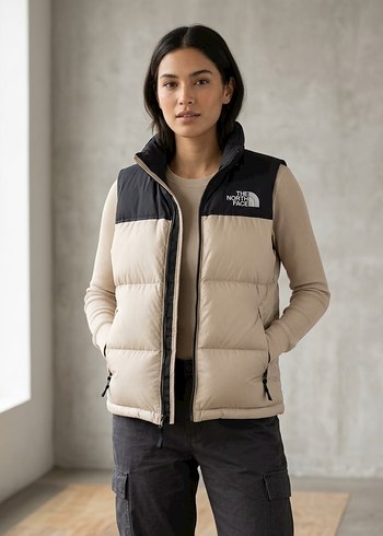 North Face The North Face Bej Sisme Yelek