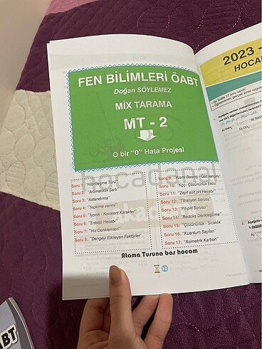  Beden Renk Kimya ÖABT Deneme Seti