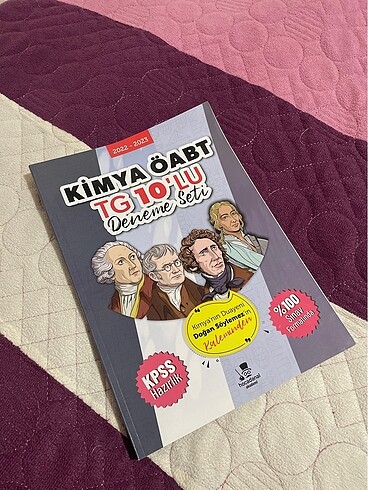 Kimya ÖABT TG 10?lu Deneme Seti