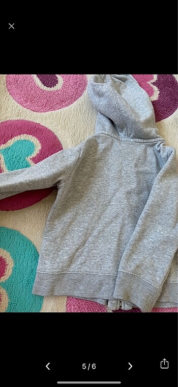 4 Yaş Beden çeşitli Renk Gap ceket unisex