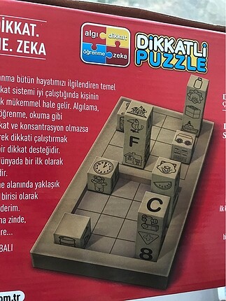 Diğer Adeda dikkatli puzzle 7+