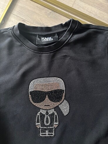Karl Lagerfeld KARL LAGERFELD L beden siyah sweat