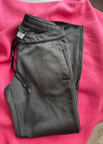 Reebok Gri Kadın Fermuarlı eşofman - Görsel 3