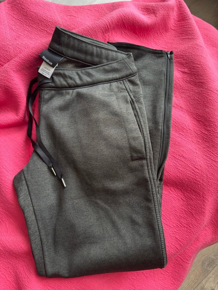 Reebok Gri Kadın Fermuarlı eşofman - Görsel 3